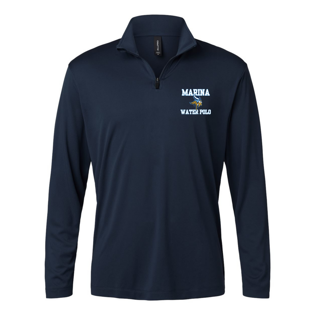Marina Water Polo Men's AllPro Quarter-Zip Pullover