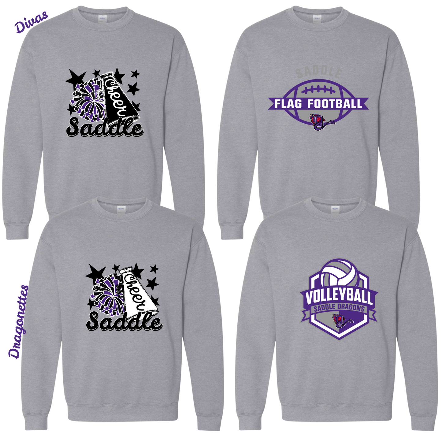 Saddle Charter Crew Sweatshirt
