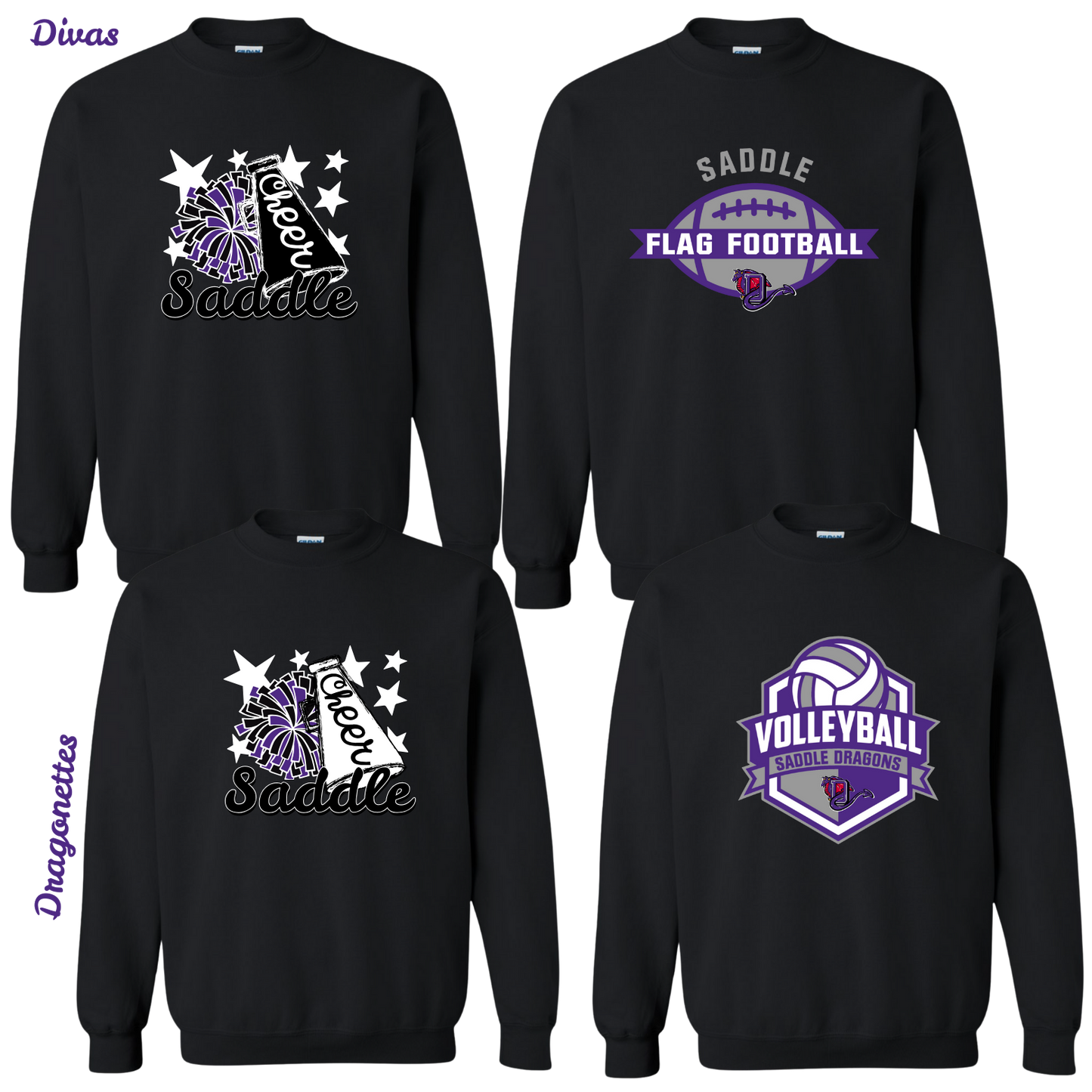 Saddle Charter Crew Sweatshirt