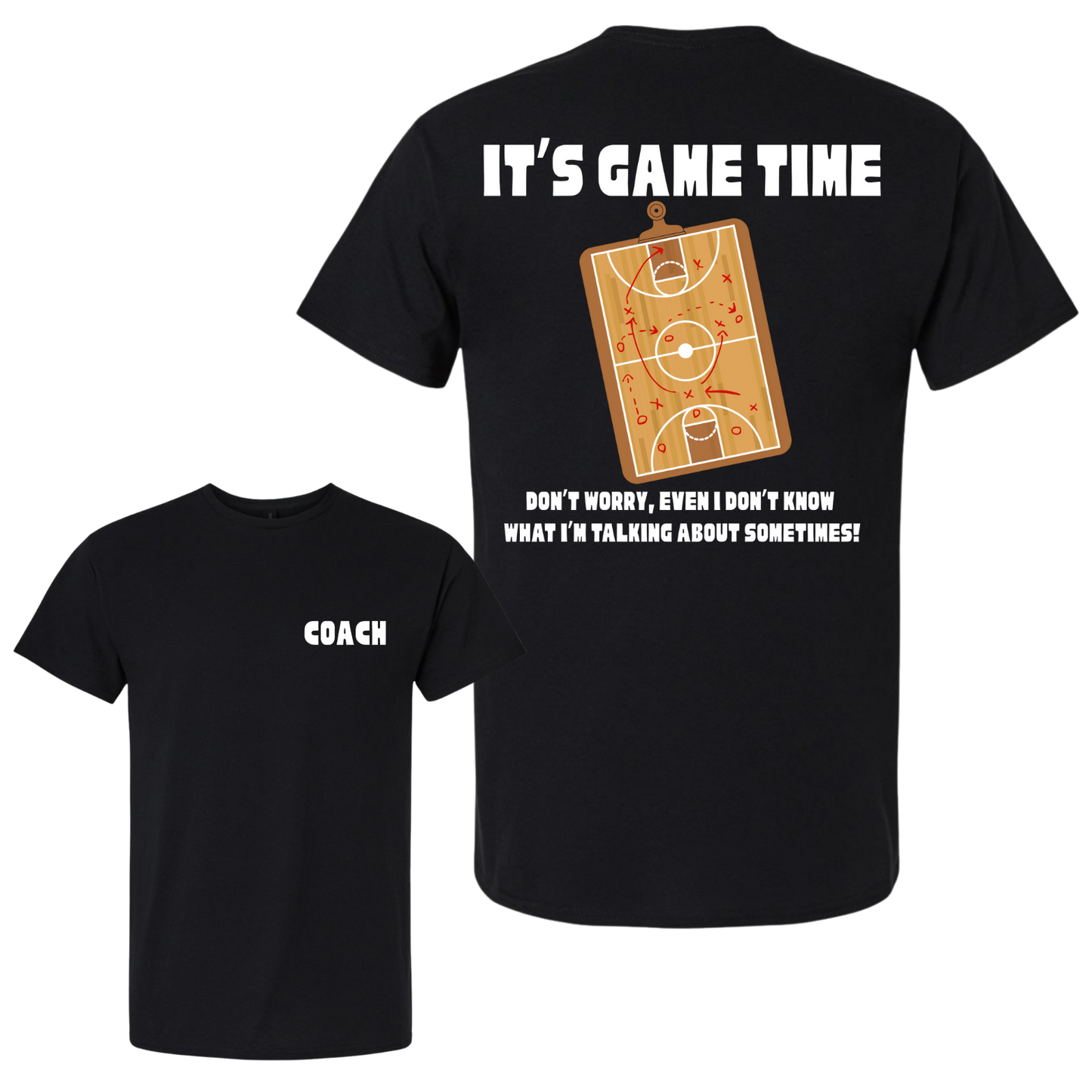 Short Sleeve Graphic T-Shirt - It's Game time