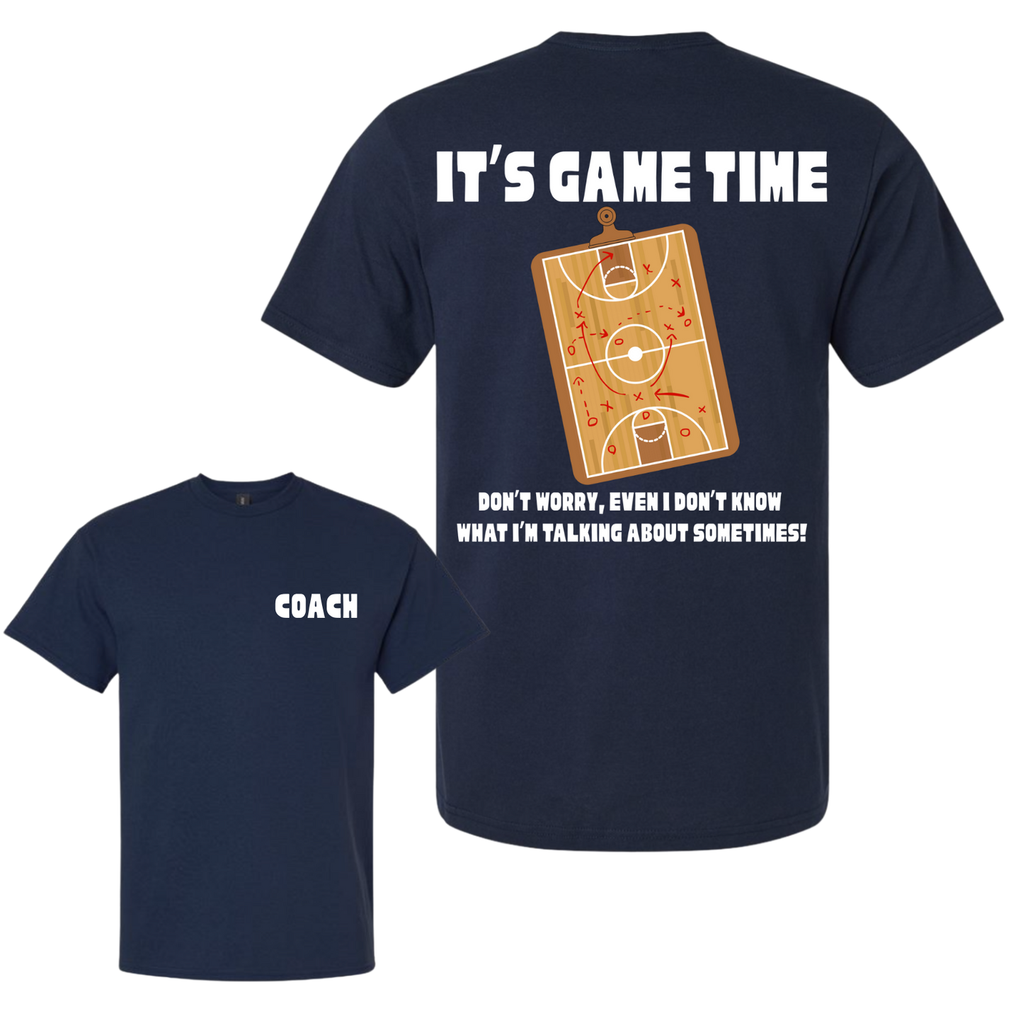 Short Sleeve Graphic T-Shirt - It's Game time