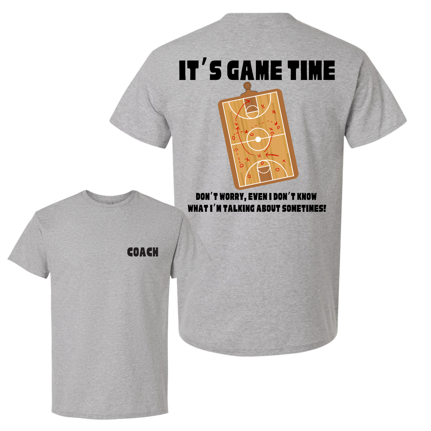 Short Sleeve Graphic T-Shirt - It's Game time