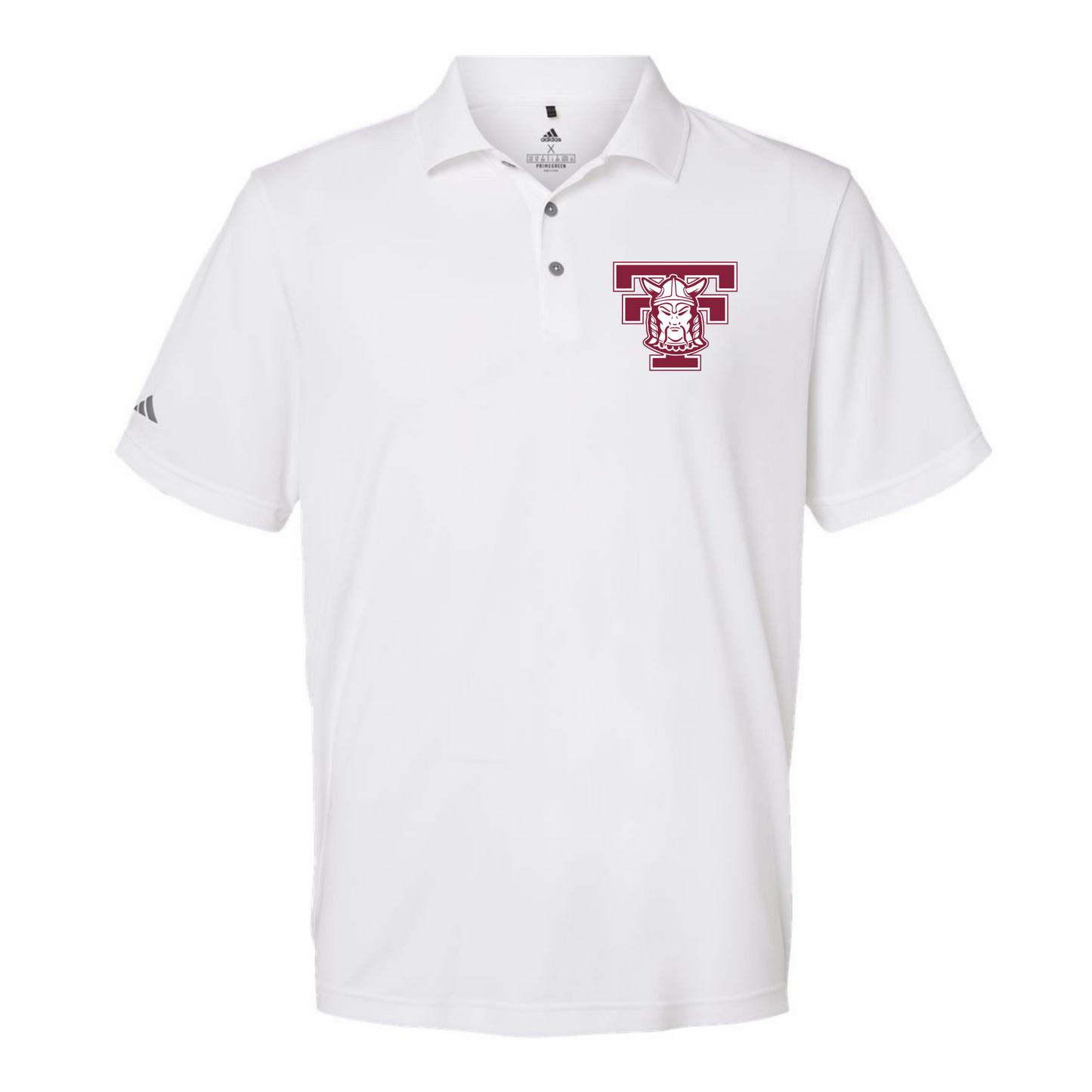 Torrance Tartars Men's Adidas Polo - White