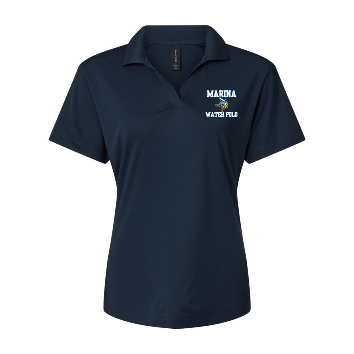 Marina Water Polo Women's Polo - Navy