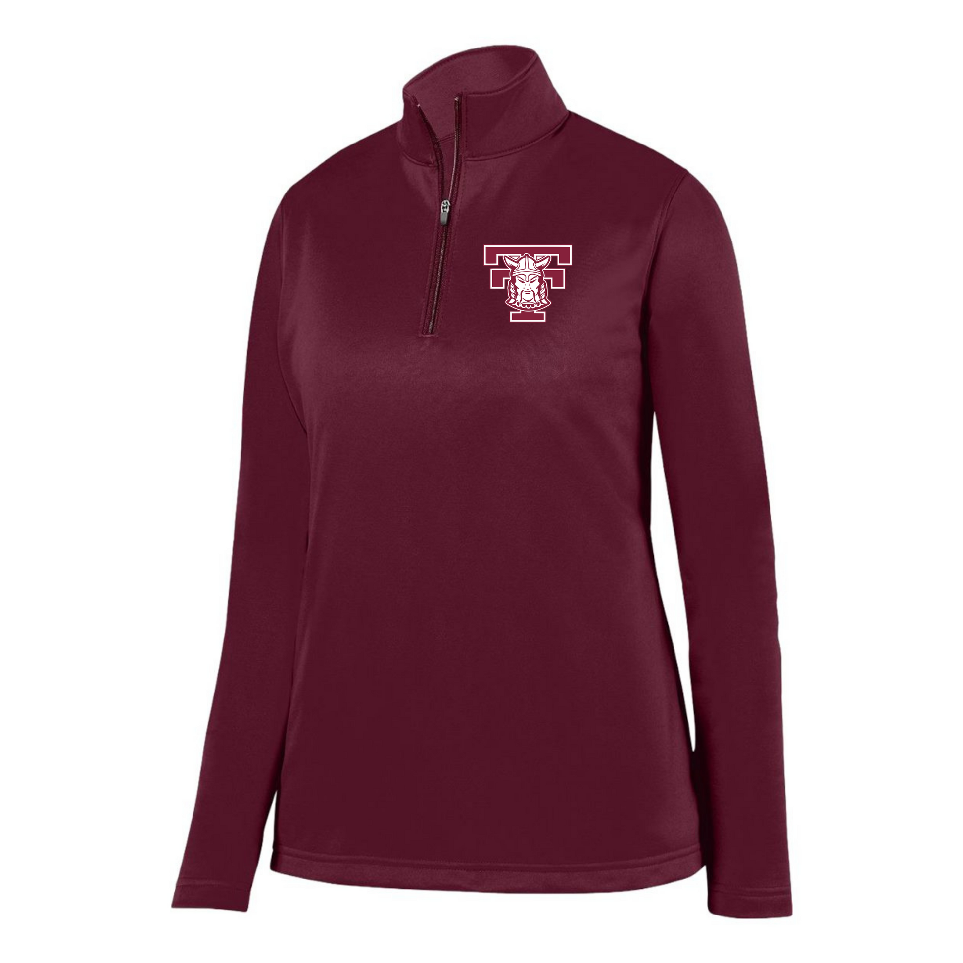 Torrance Tartars Women's Augusta 1/4 Zip - Maroon