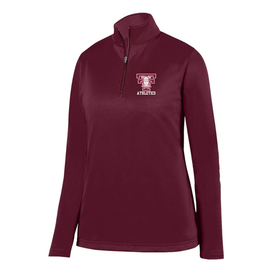 Torrance Tartars Women's Augusta 1/4 Zip - Maroon