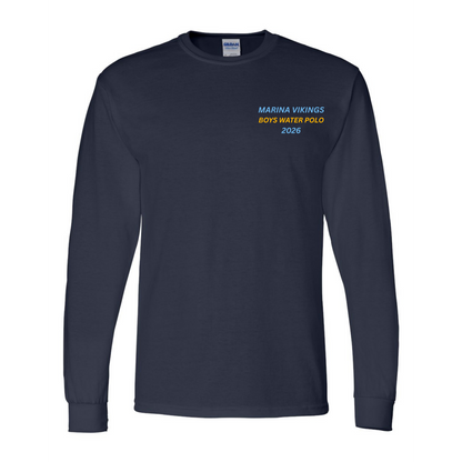 Marina Vikings Boys Water Polo 2026 Long Sleeve Tee