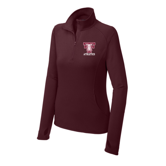 Torrance Tartars Women's Sport-Tek 1/4 Zip - Maroon