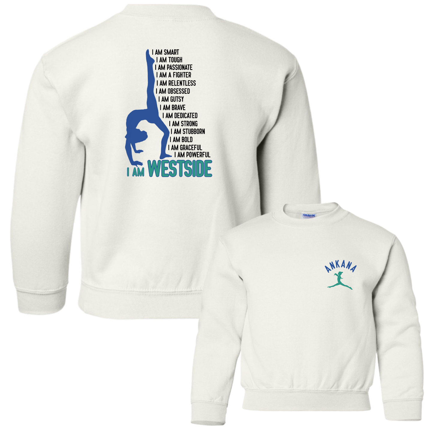 I am Westside Crew Sweatshirt (Personalized)