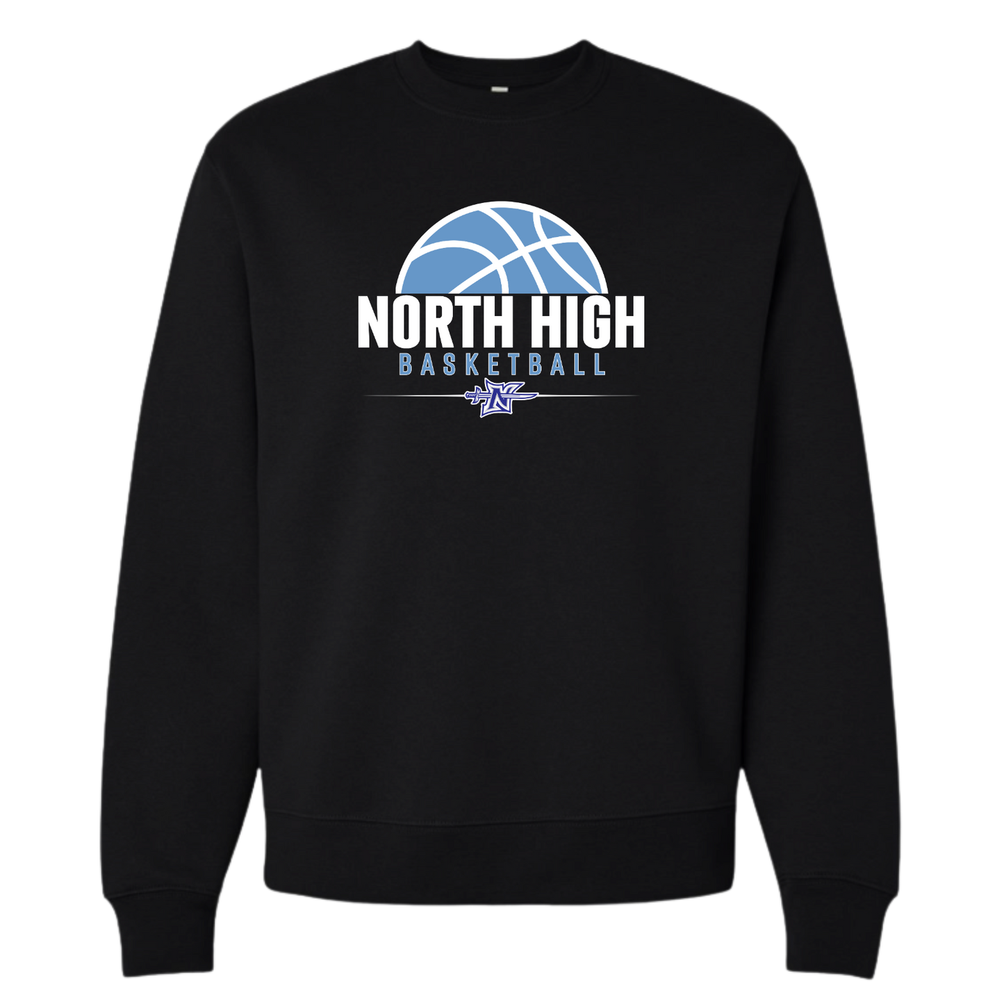 North Basketball Crew Sweatshirt