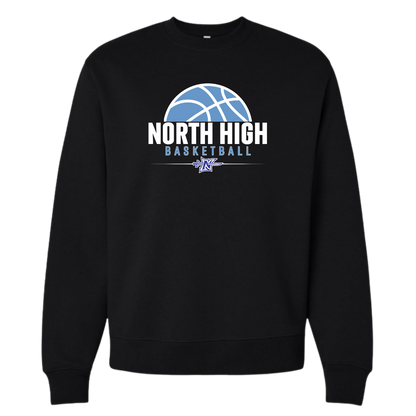 North Basketball Crew Sweatshirt