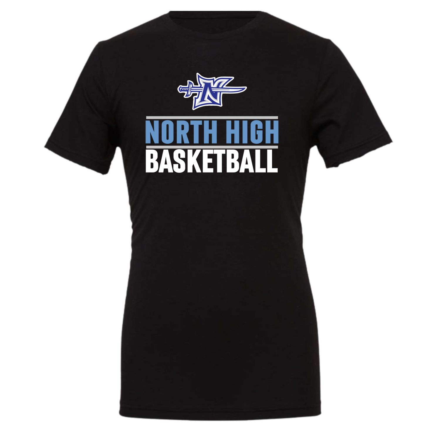 North Basketball Logo T-Shirt