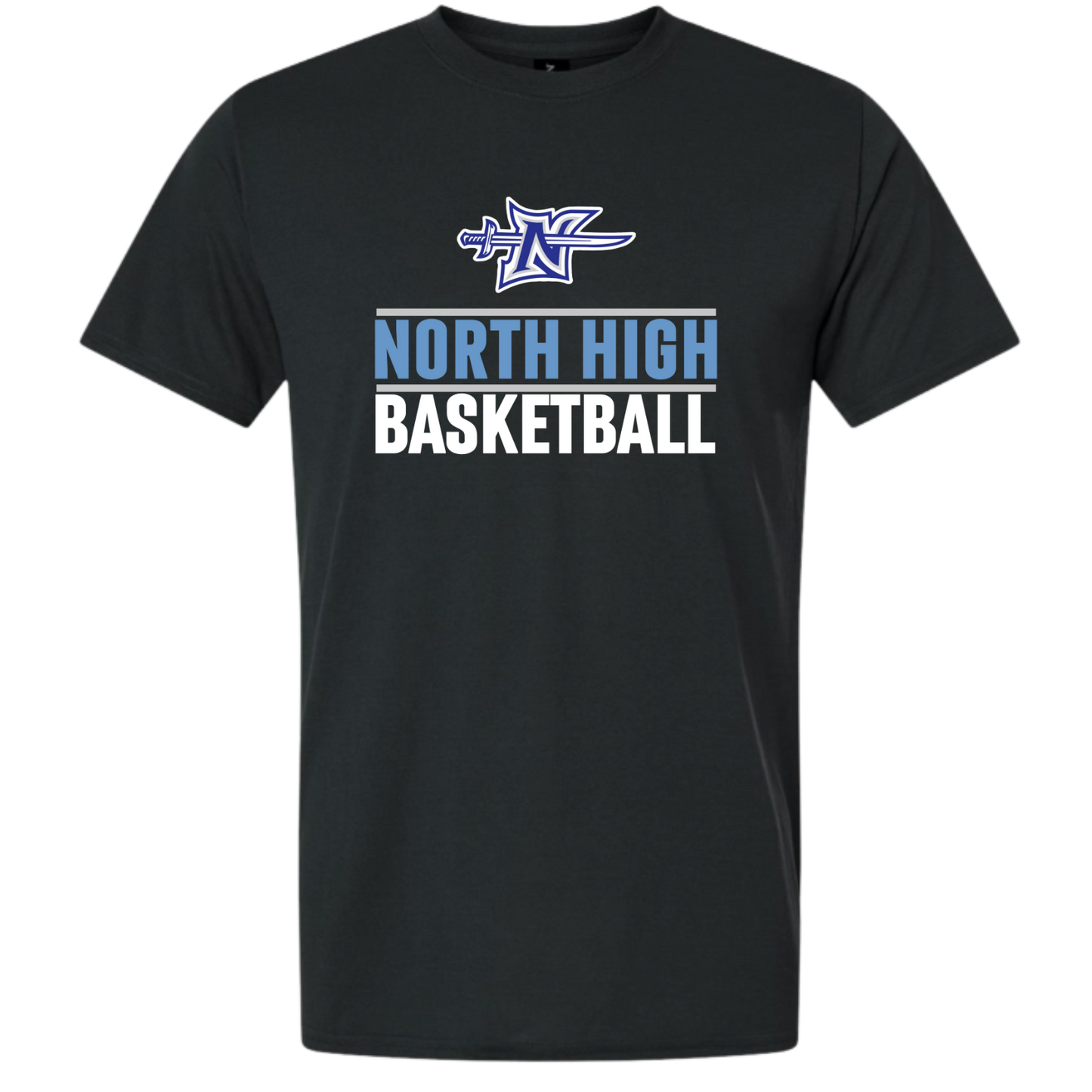 North Basketball Logo Performance T-Shirt (Dri-Fit)