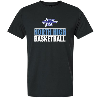 North Basketball Logo Performance T-Shirt (Dri-Fit)