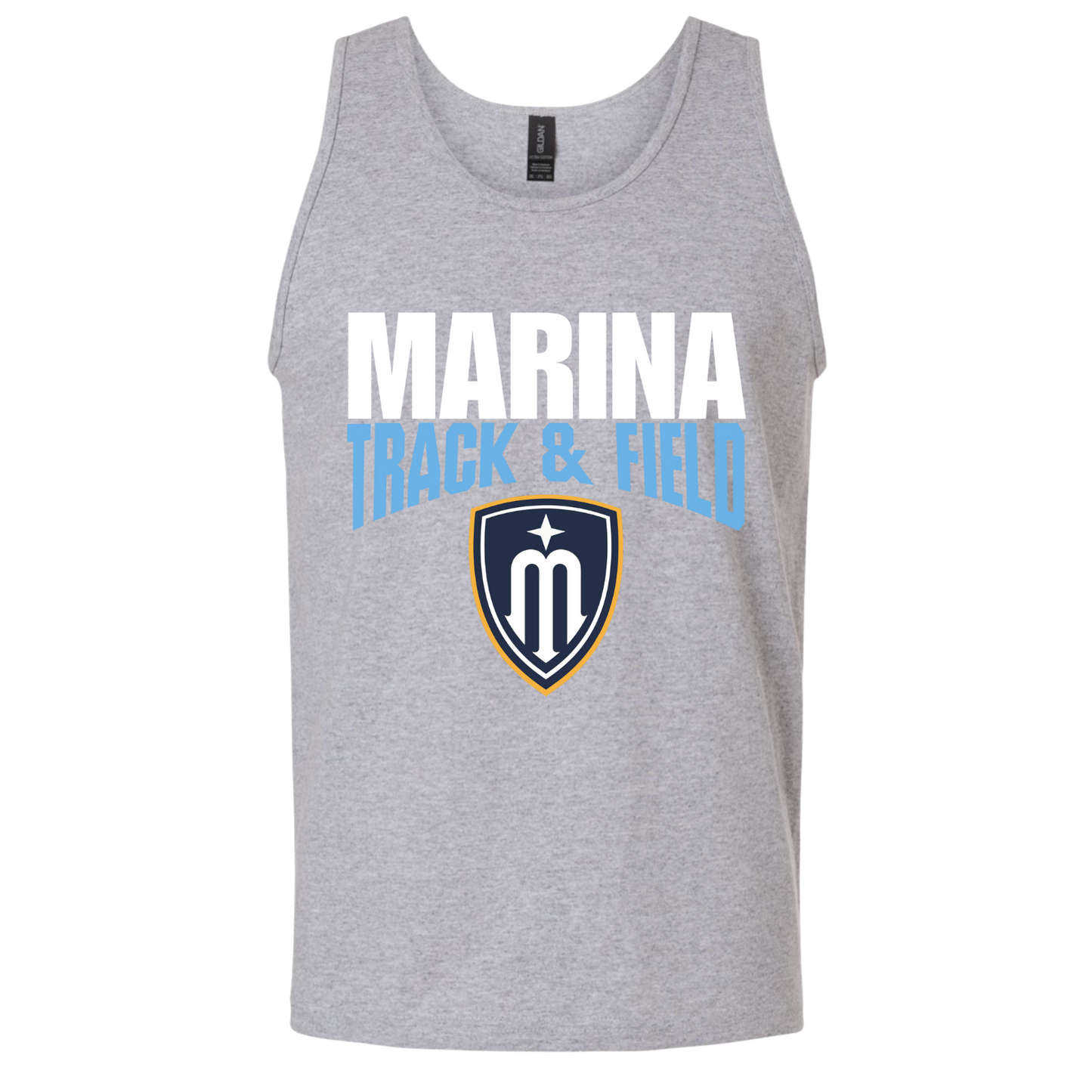 Marina Track & Field Shield Unisex Tank