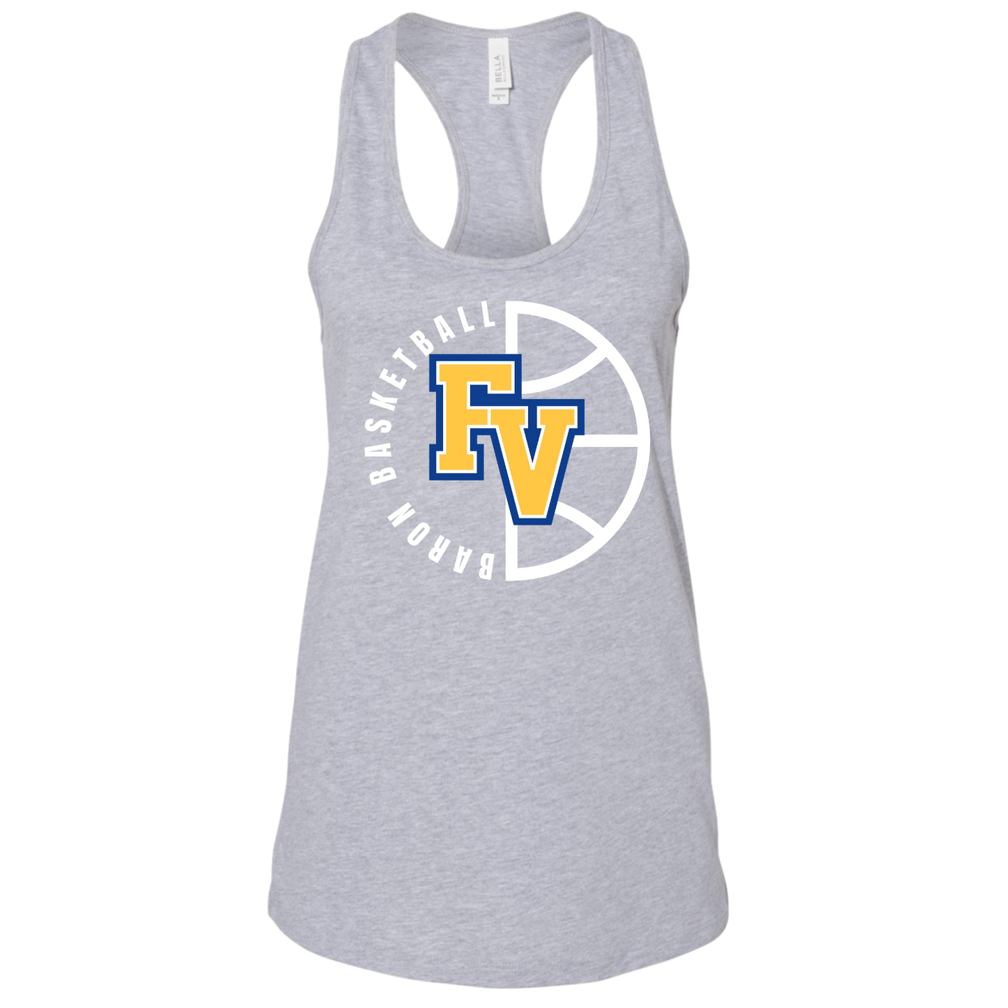 FV Basketball FV Womens Racerback Tank