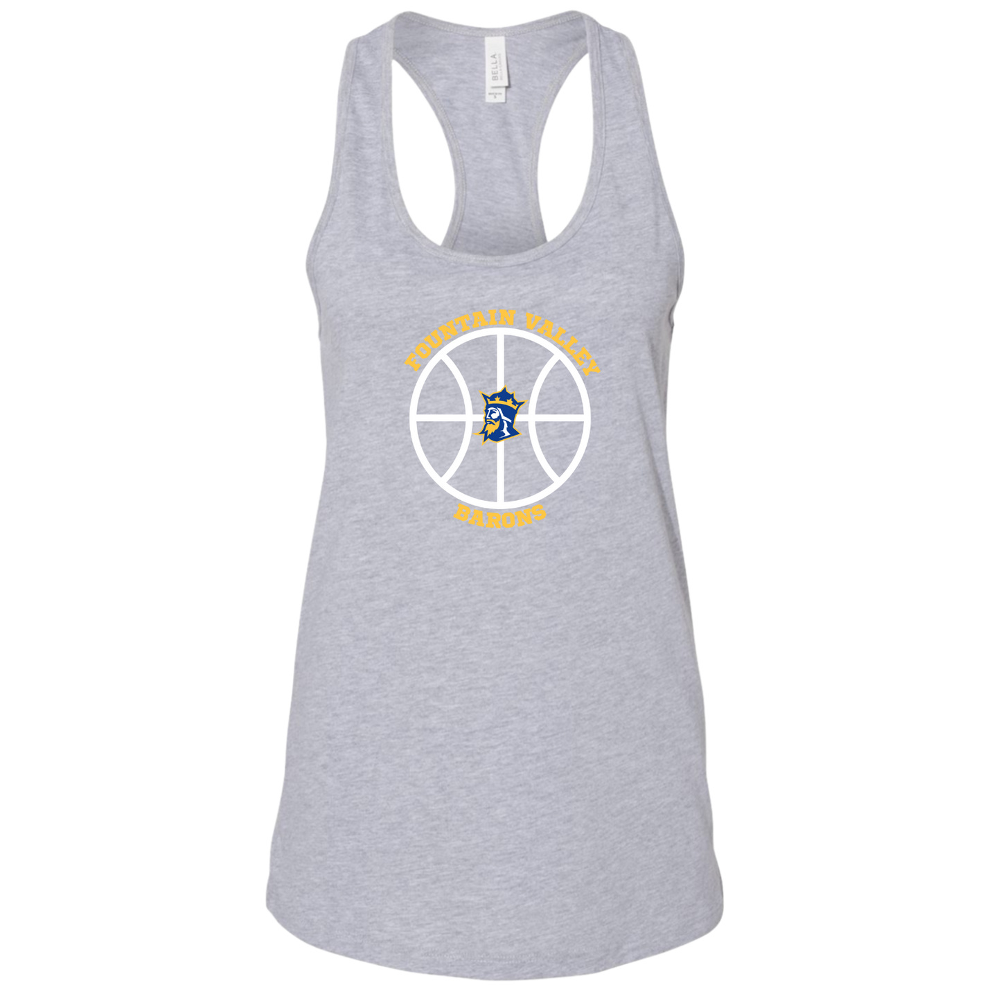 FV Basketball Womens Racerback Tank