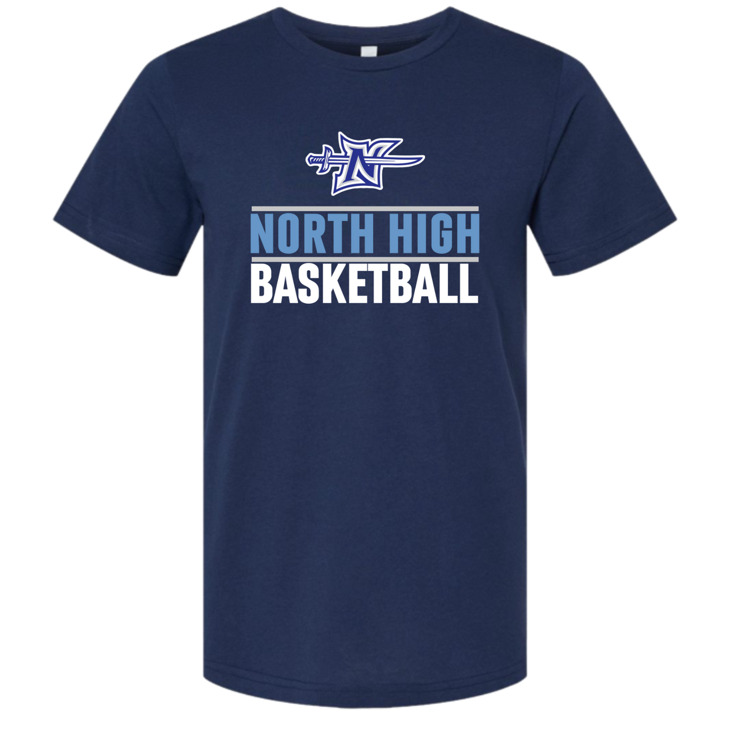 North Basketball Logo T-Shirt