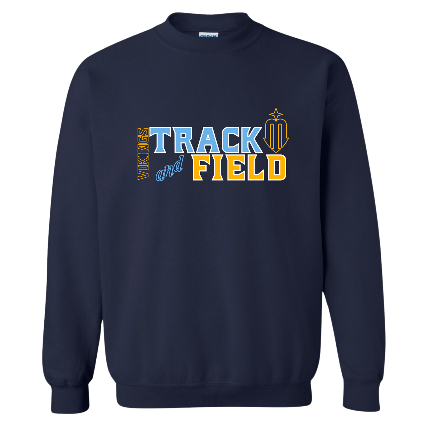 Marina Track & Field Vikings Crew Sweatshirt
