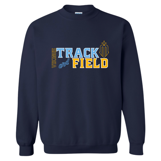 Marina Track & Field Vikings Crew Sweatshirt