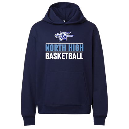 North Basketball Logo Hoodie
