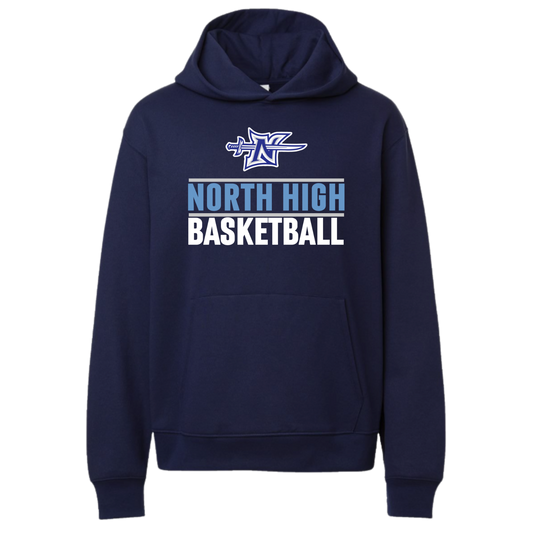 North Basketball Logo Hoodie