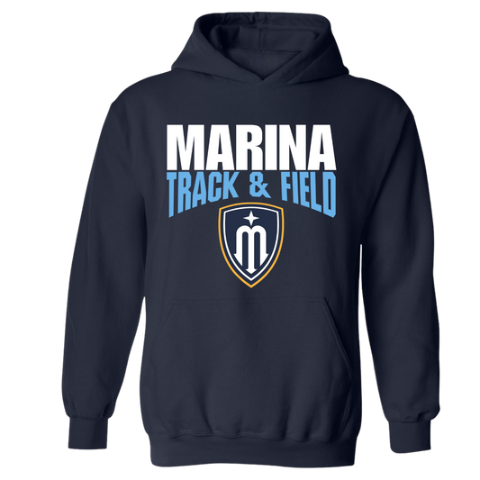 Marina Track & Field Shield Hoodie