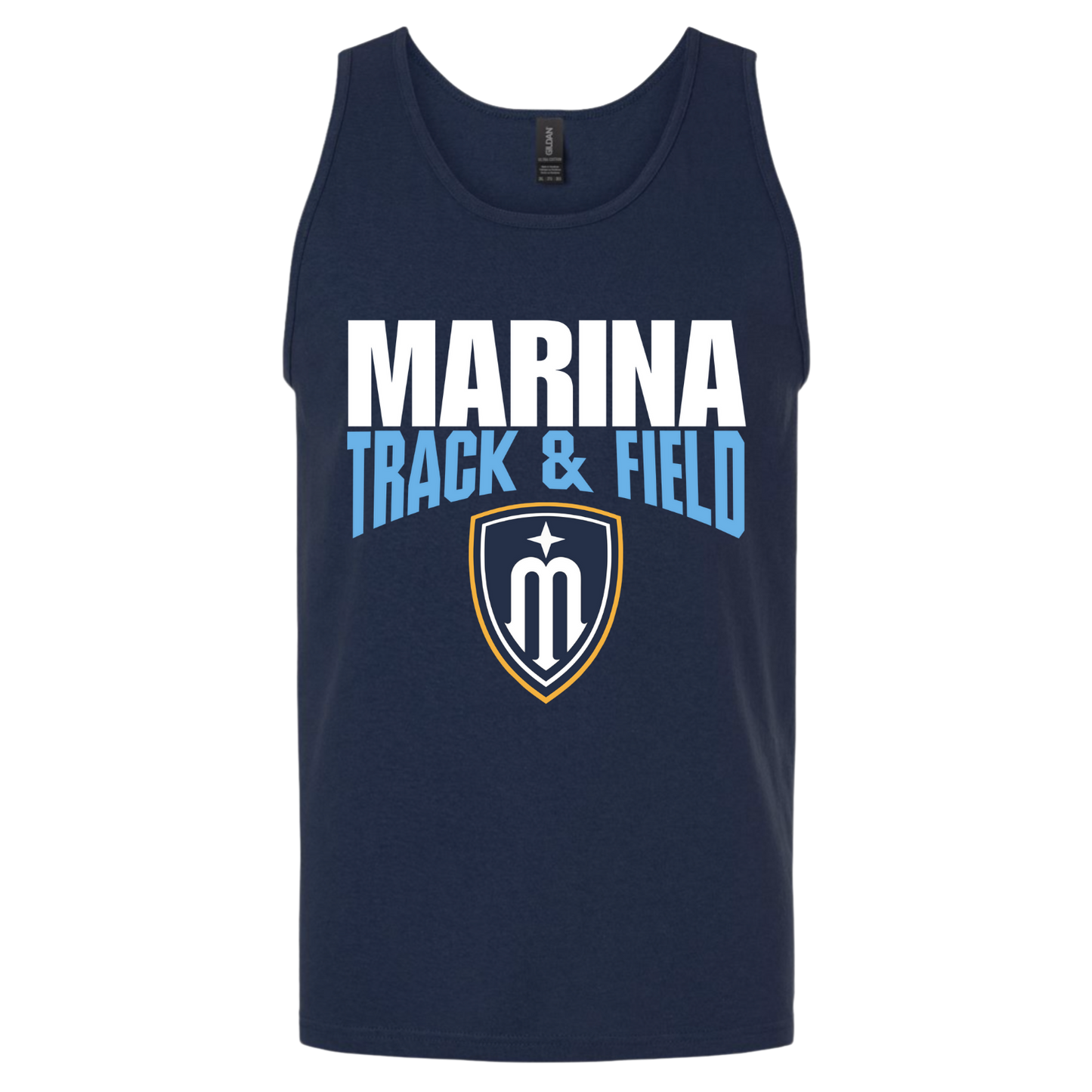Marina Track & Field Shield Unisex Tank