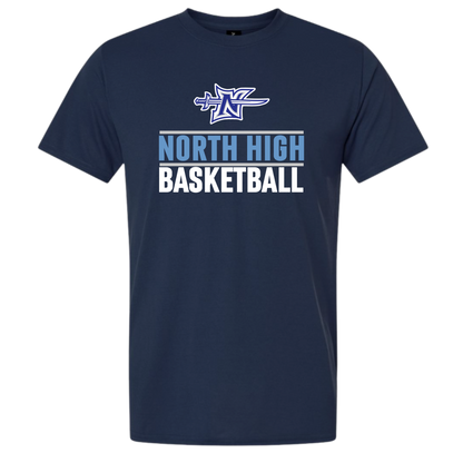 North Basketball Logo Performance T-Shirt (Dri-Fit)
