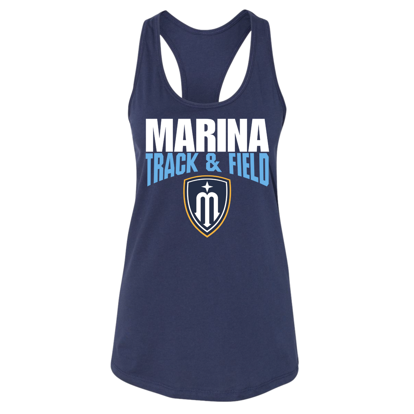 Marina Track & Field Women's Shield Racerback Tank