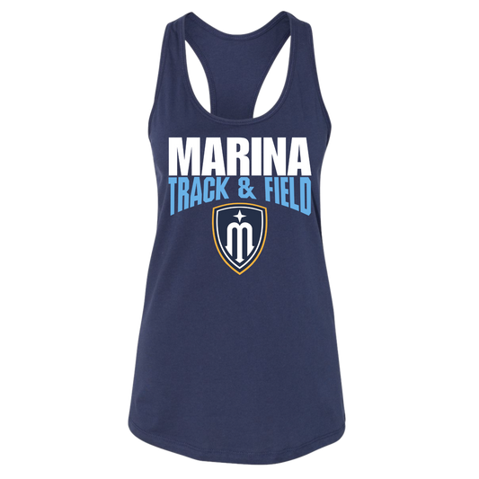 Marina Track & Field Women's Shield Racerback Tank