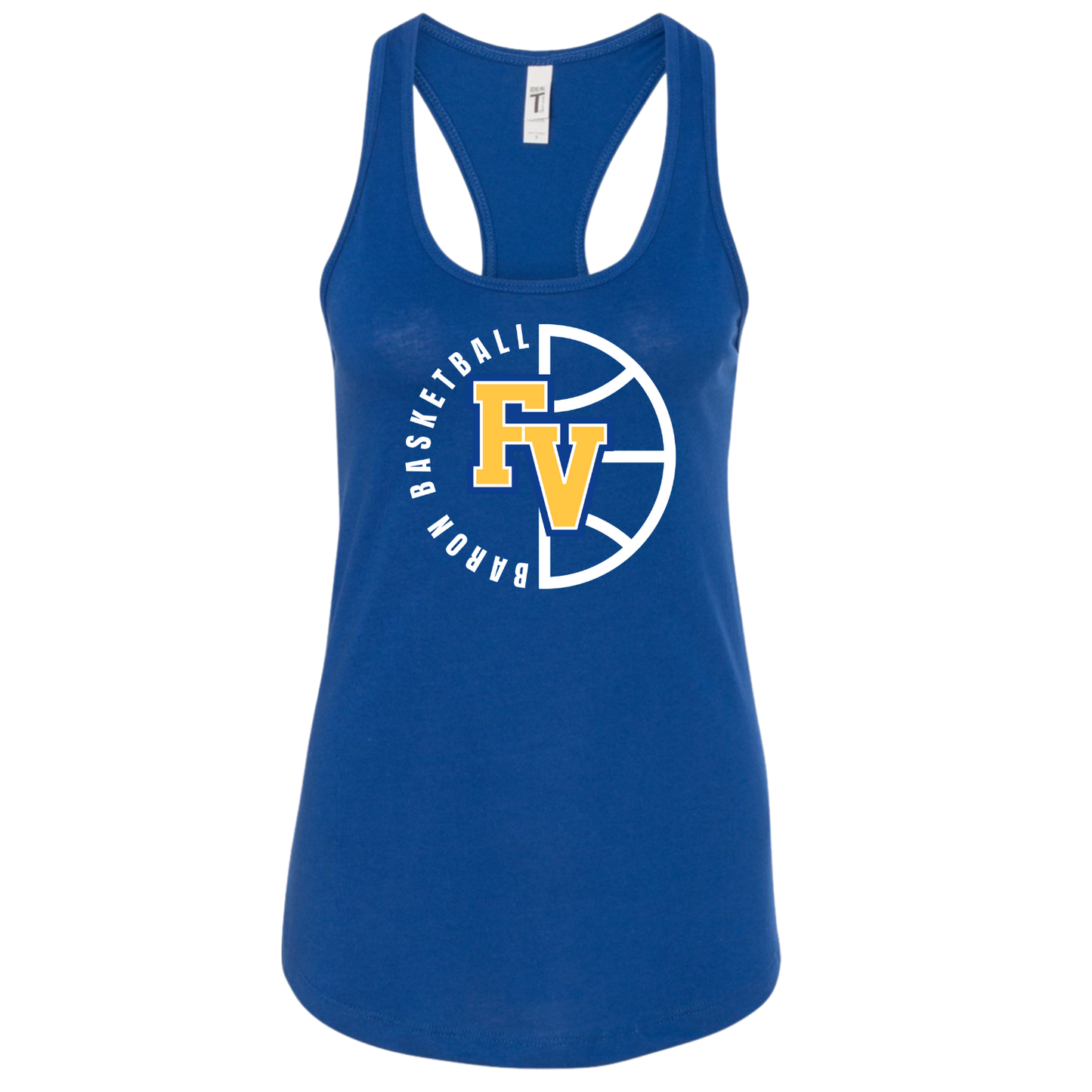 FV Basketball FV Womens Racerback Tank
