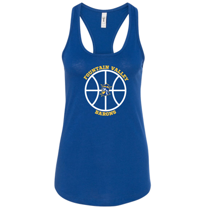 FV Basketball Womens Racerback Tank