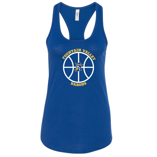 FV Basketball Womens Racerback Tank