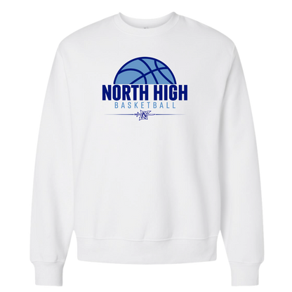 North Basketball Crew Sweatshirt