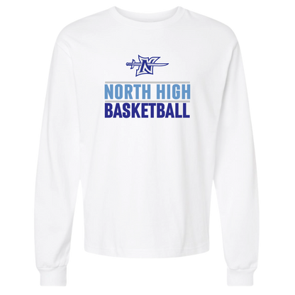 North Basketball Logo Long Sleeve