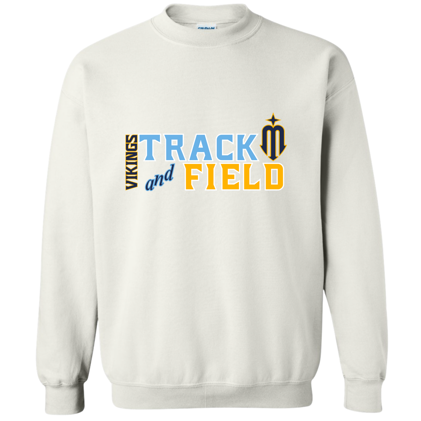 Marina Track & Field Vikings Crew Sweatshirt