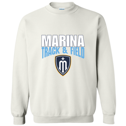 Marina Track & Field Shield Crew Sweatshirt