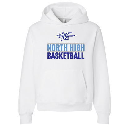 North Basketball Logo Hoodie