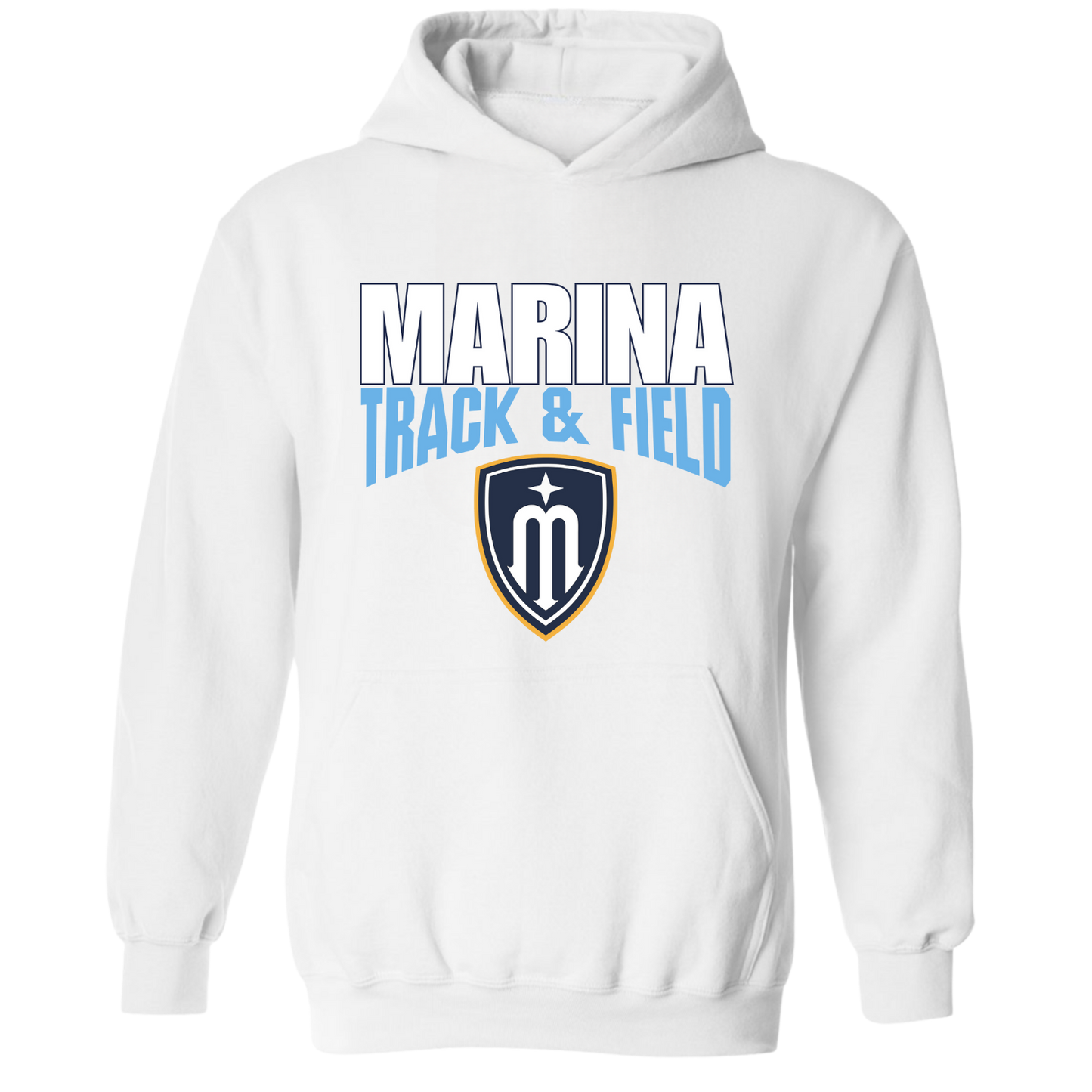 Marina Track & Field Shield Hoodie
