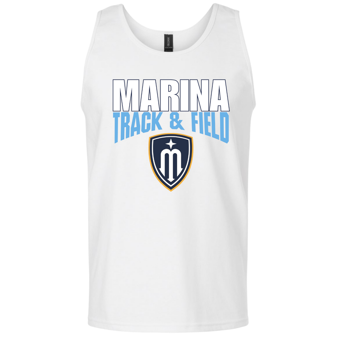 Marina Track & Field Shield Unisex Tank
