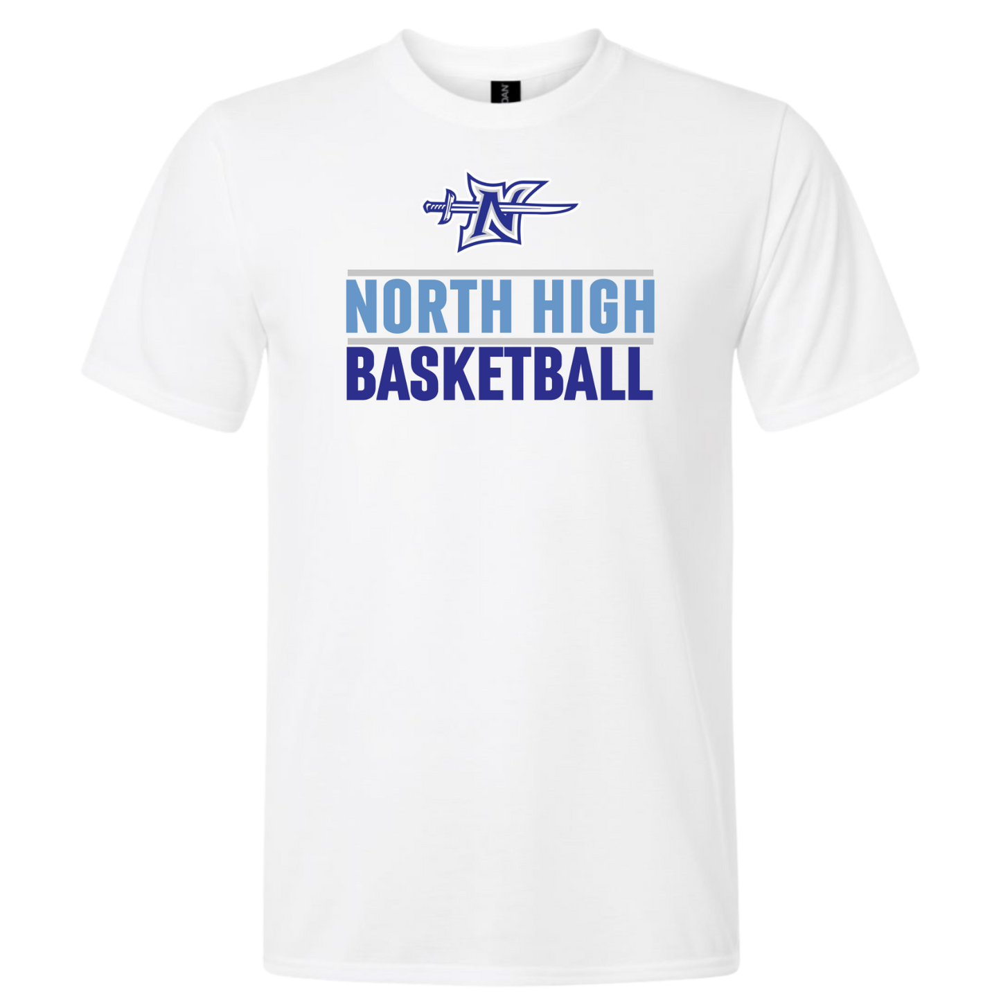 North Basketball Logo Performance T-Shirt (Dri-Fit)
