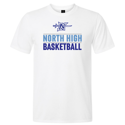 North Basketball Logo Performance T-Shirt (Dri-Fit)