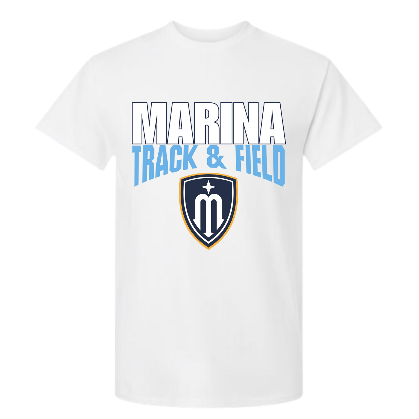 Marina Track & Field Shield T-Shirt