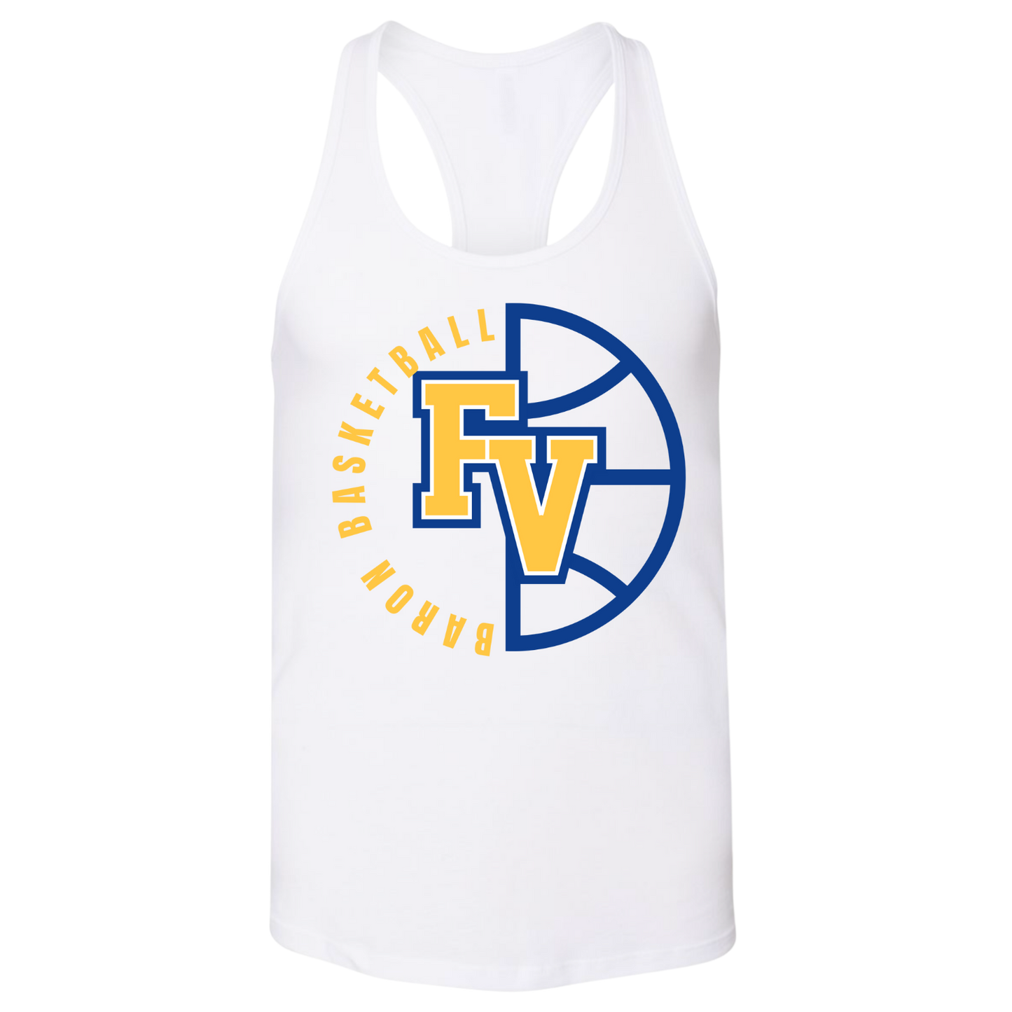 FV Basketball FV Womens Racerback Tank