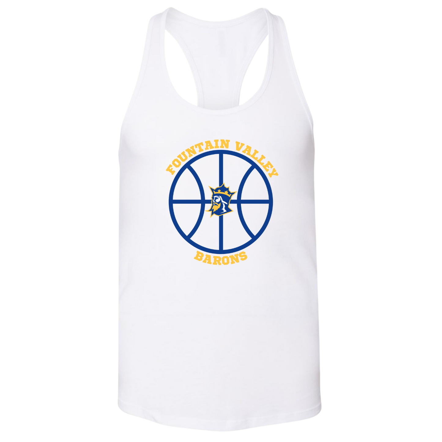 FV Basketball Womens Racerback Tank